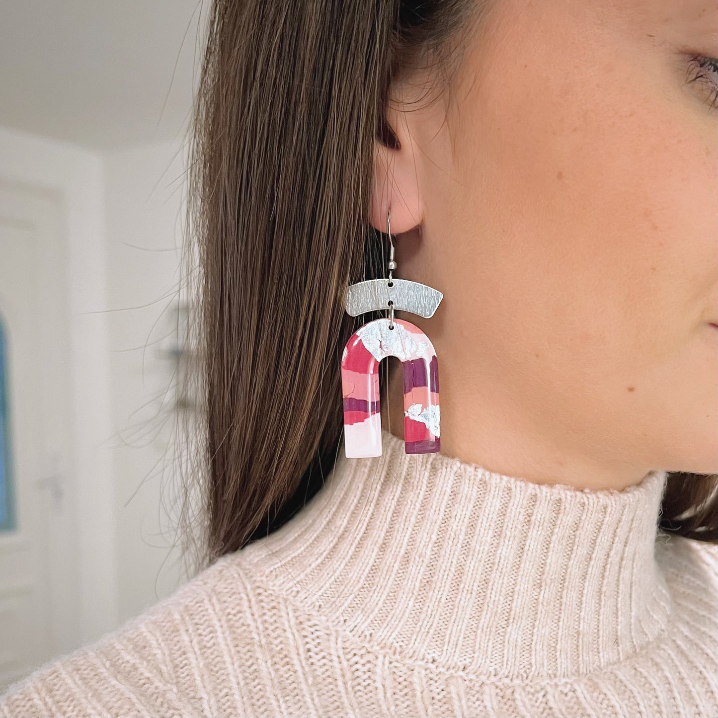 Collection « Octobre rose » - rome terrazzo argent