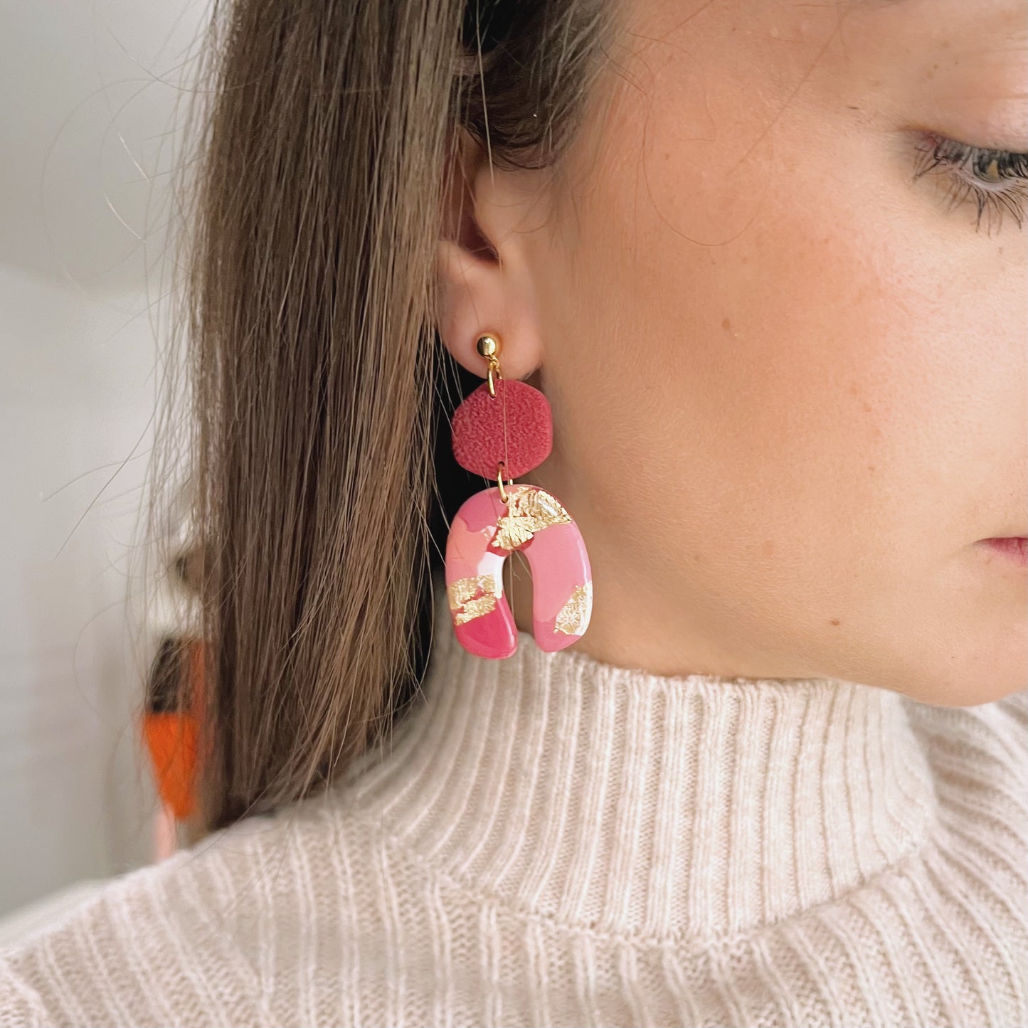 Collection « Octobre rose » - archi terrazzo gold