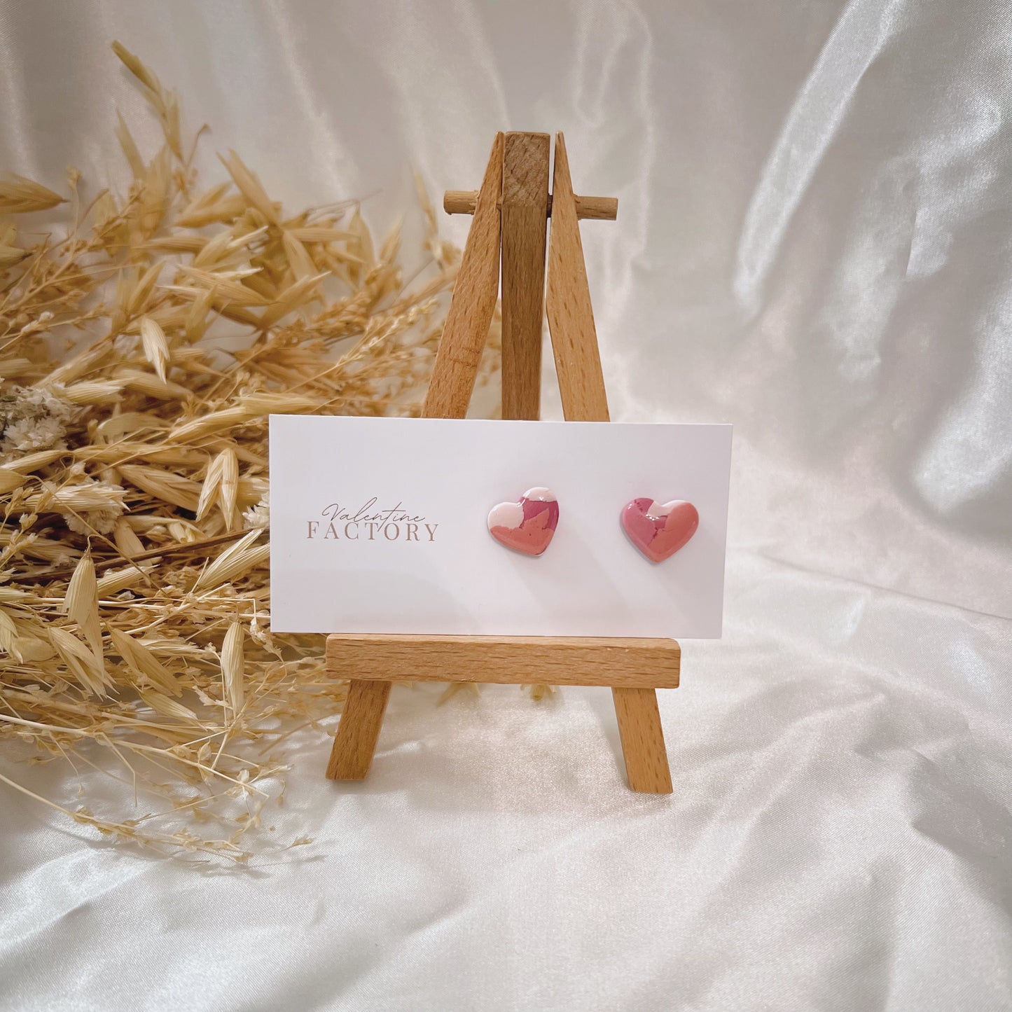 Collection « Octobre rose » - coeur terrazzo