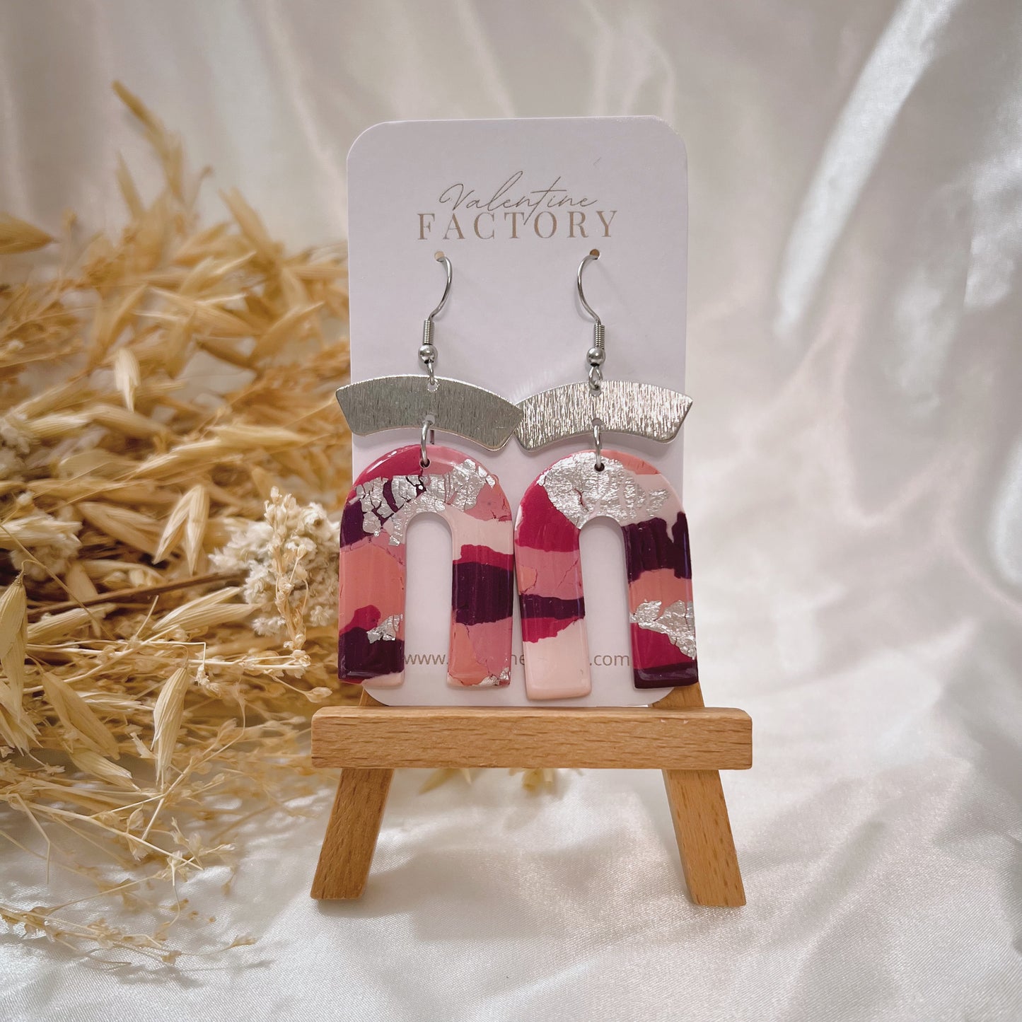 Collection « Octobre rose » - rome terrazzo argent