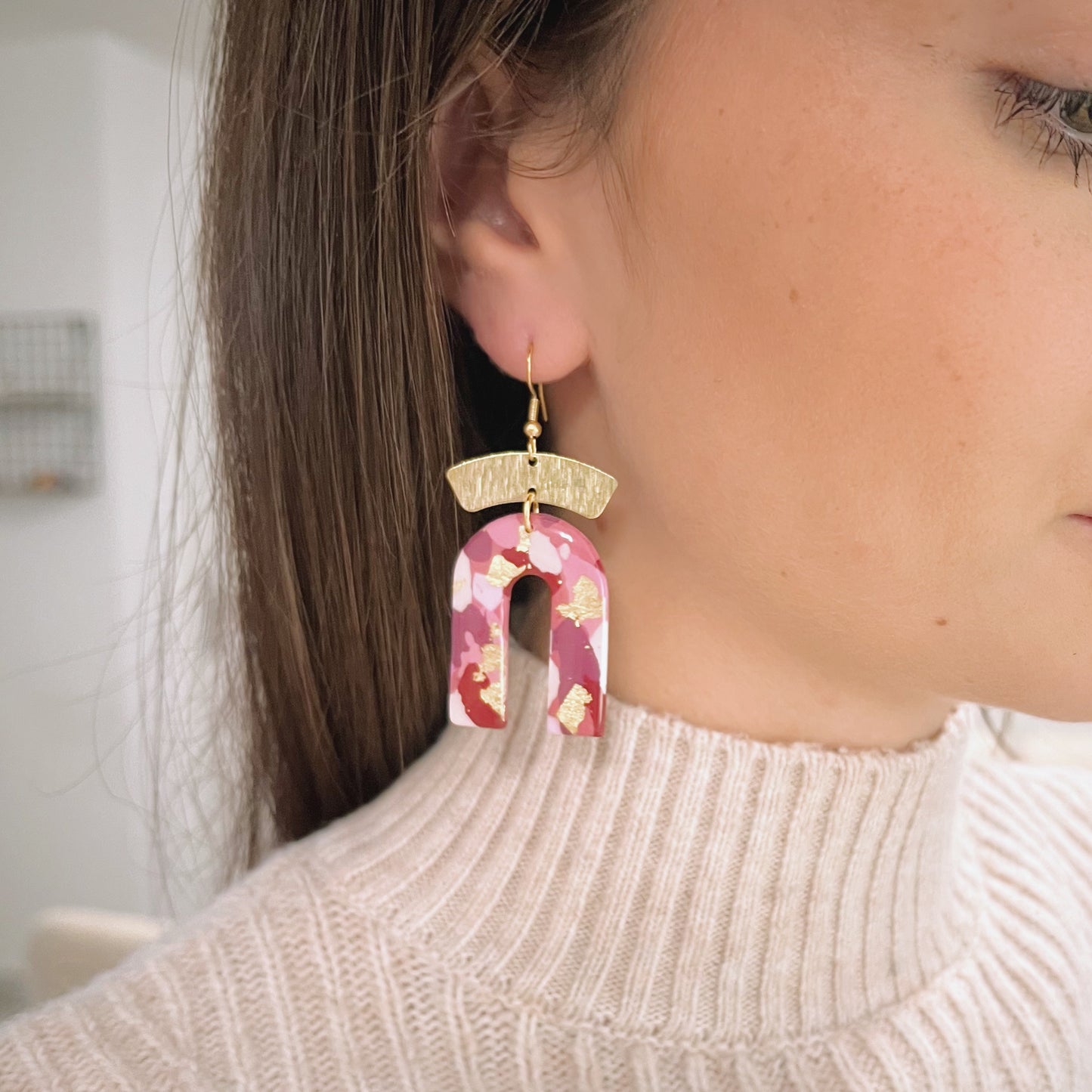 Collection « Octobre rose » - rome terrazzo gold
