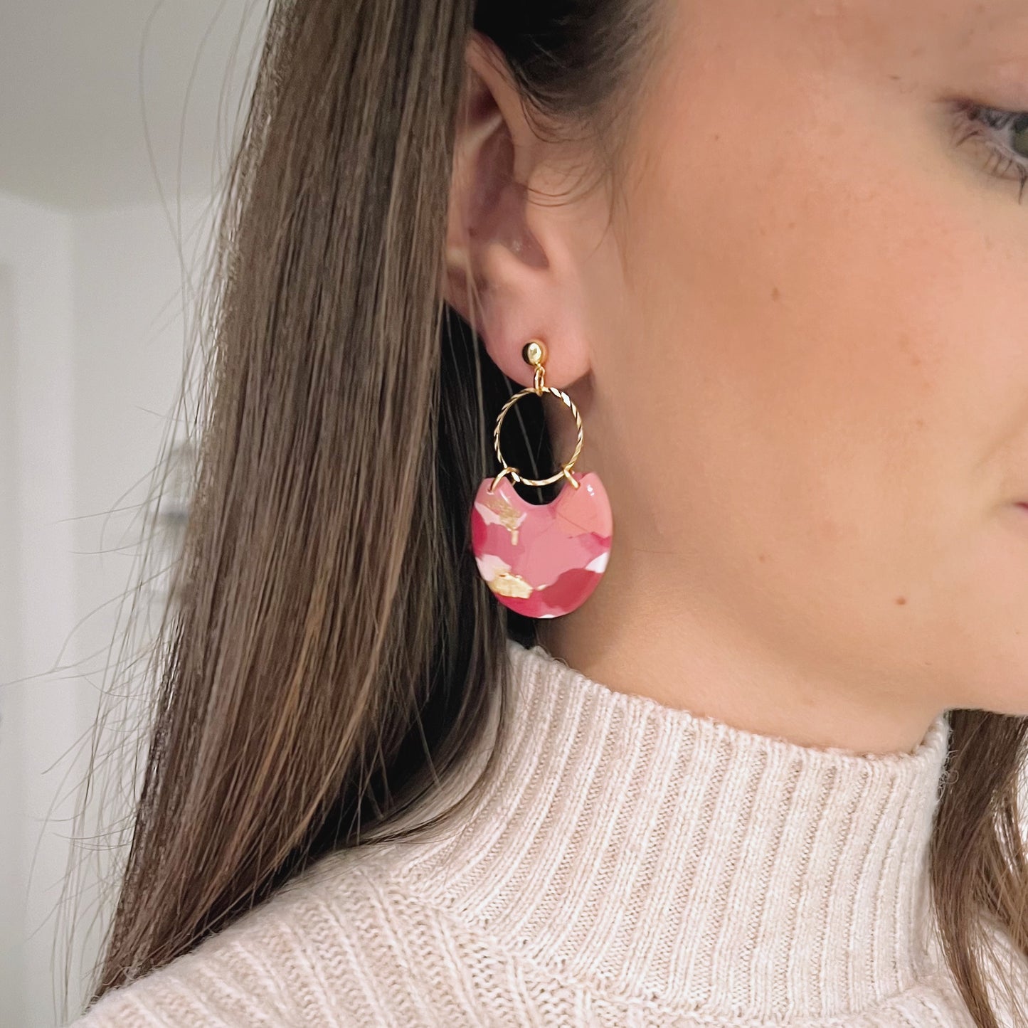 Collection « Octobre rose » - rosa terrazzo gold