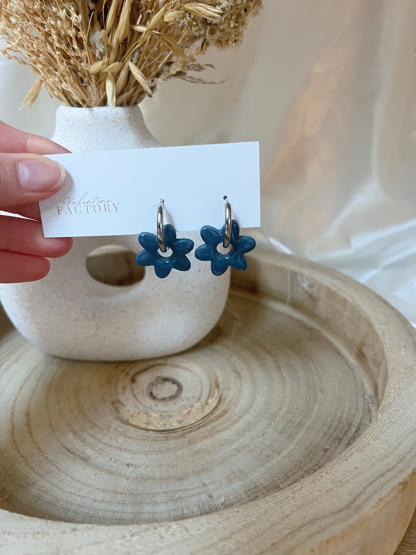 Collection « argent » - Florette bleu jeans