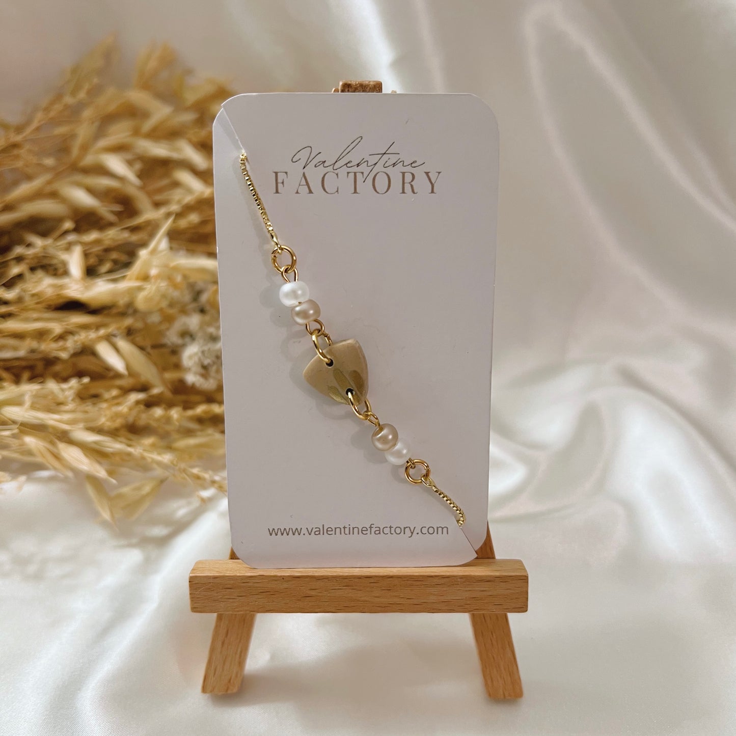 Collection « douceurs de Jade » - Bracelet Ali beige