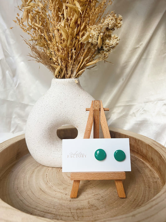 Collection « SPRING IS COMING » - « rond glossy »  vert