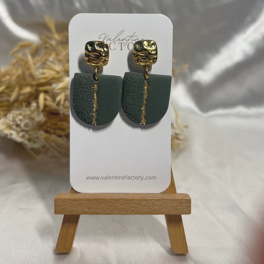 Collection Noël - Mia gold vert foncé