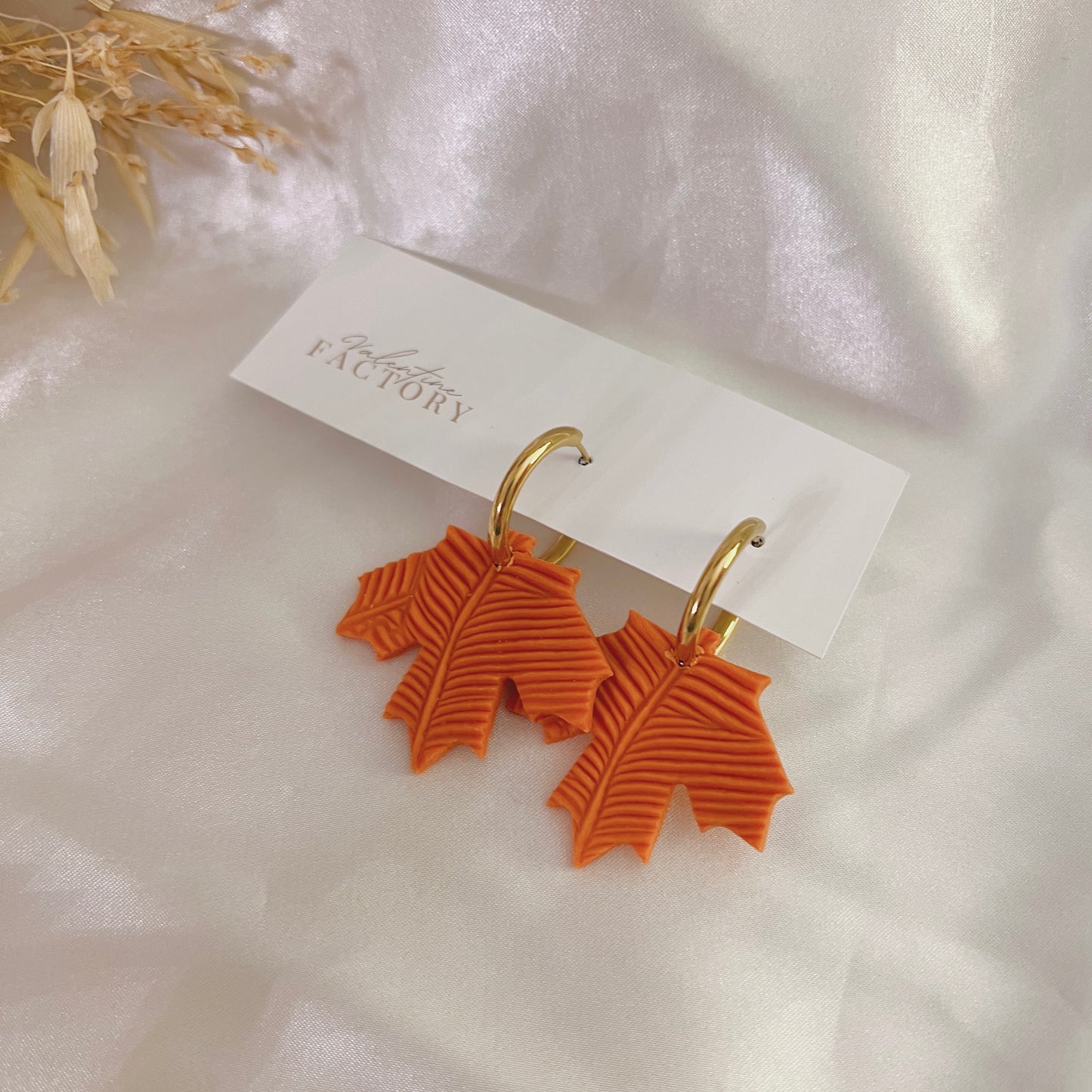 Collection followers - feuille d’érable orange