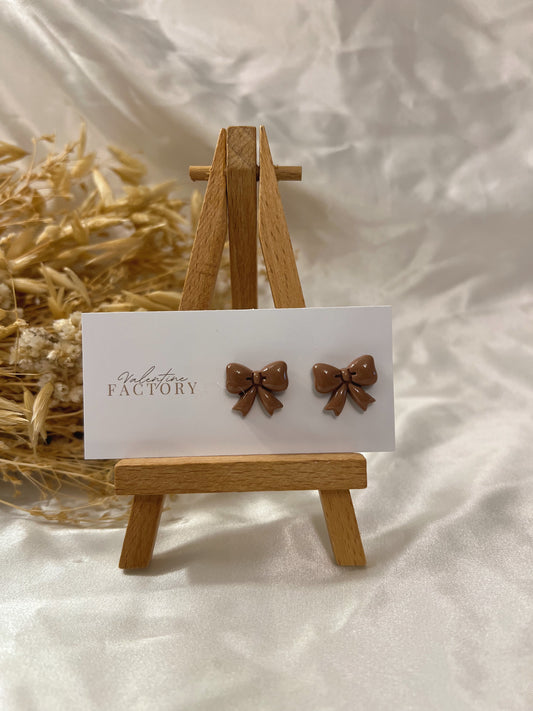 Collection « fall’s colors » - noeuds glossy noisette