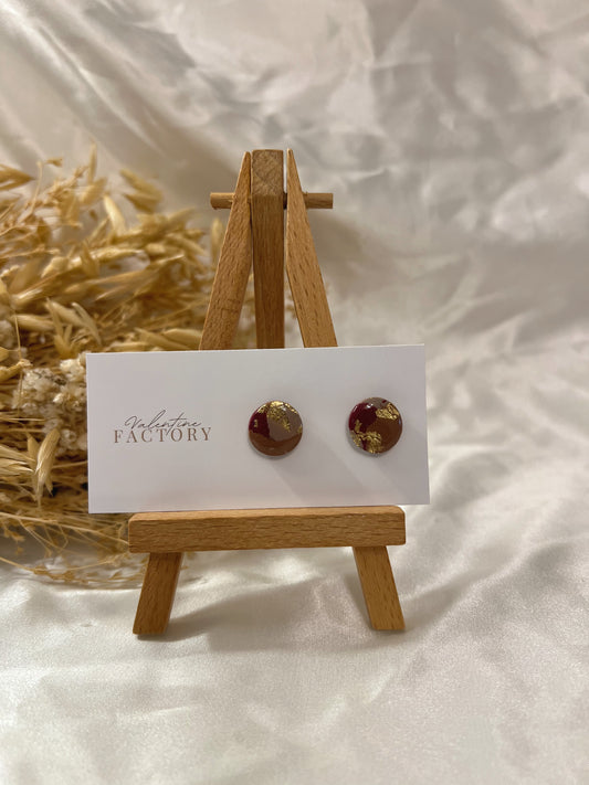 Collection « fall’s colors » - ronds glossy terrazzo