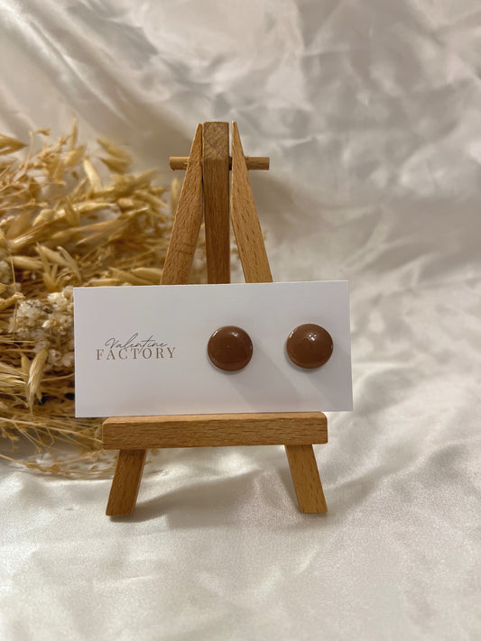 Collection « fall’s colors » - ronds glossy noisette