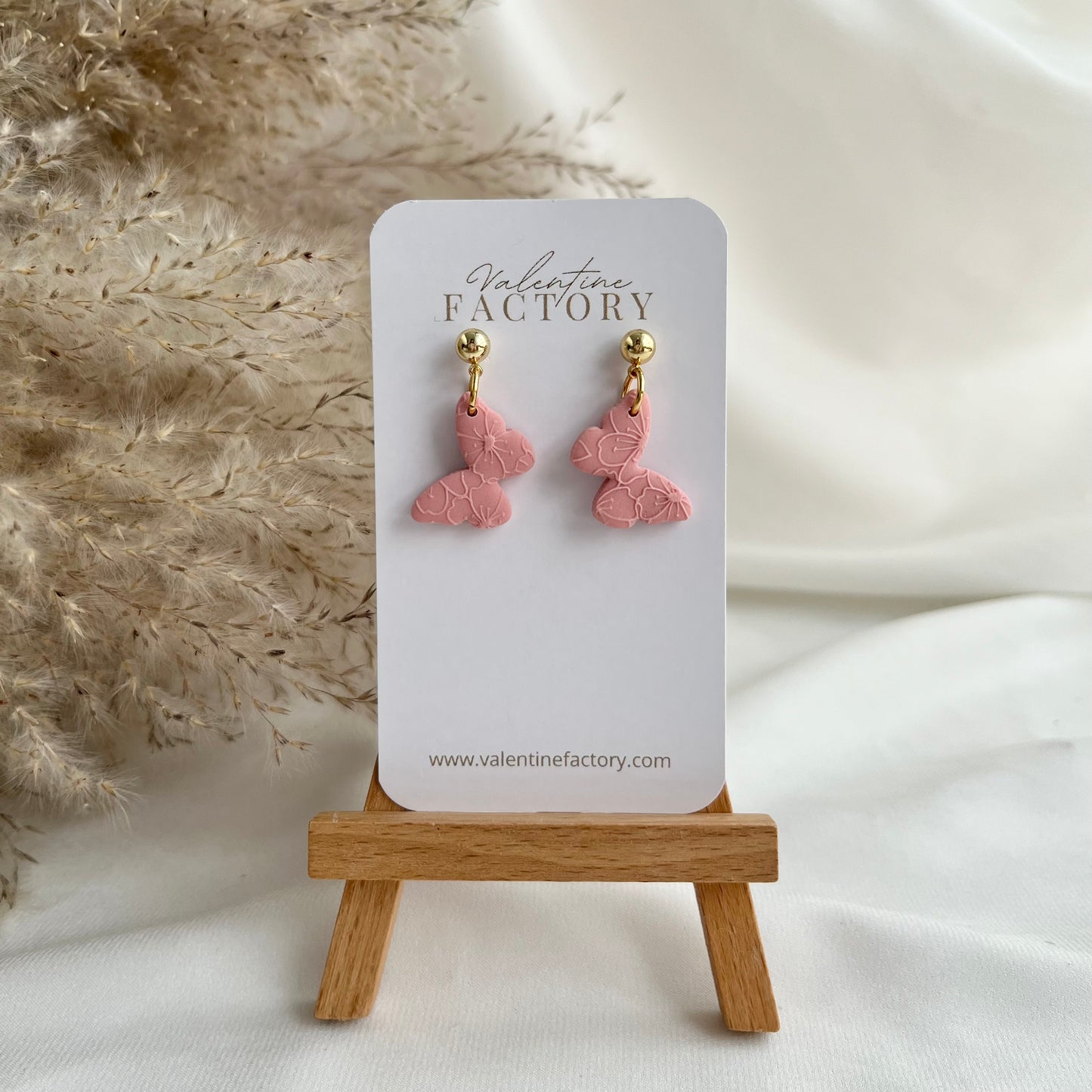 Collection Vanille-Fraise - Papillon Fraise